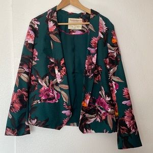 Cartonnier floral blazer